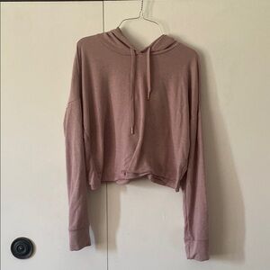 Women's Pink Hoodie Top